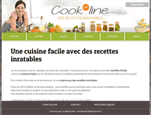 Tablet Screenshot of cuisine-facile.net